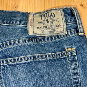 Polo Ralph Lauren Jeans Relaxed Fit Denim Pants Classic 34x34 y2k vintage